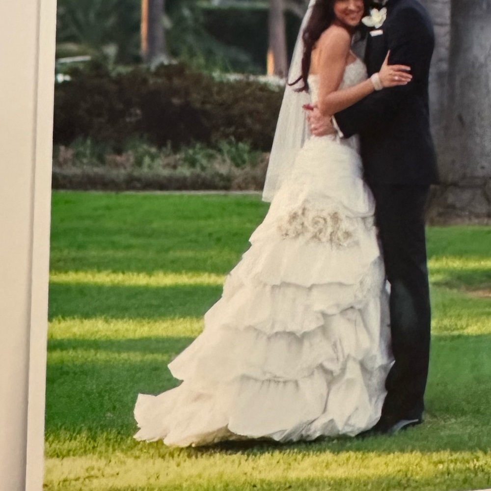 Pnina Tornai bridal gown corset and skirt wedding dress - Picture 13 of 16